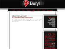 Tablet Screenshot of beryl-project.org